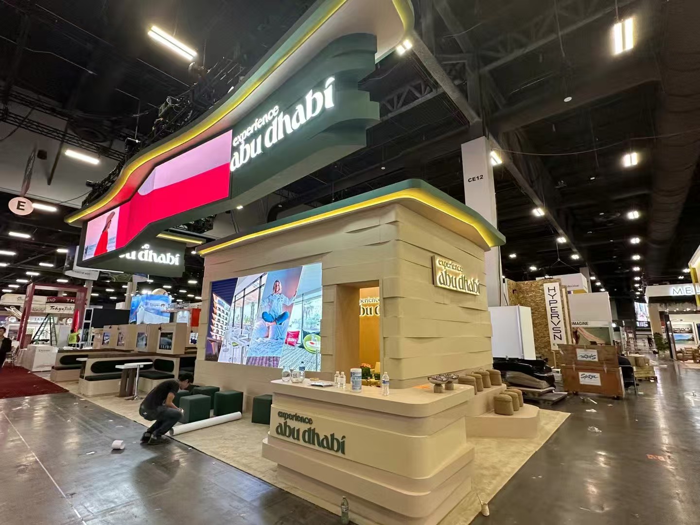 Experience Abu Dhabi stand at IMEX America