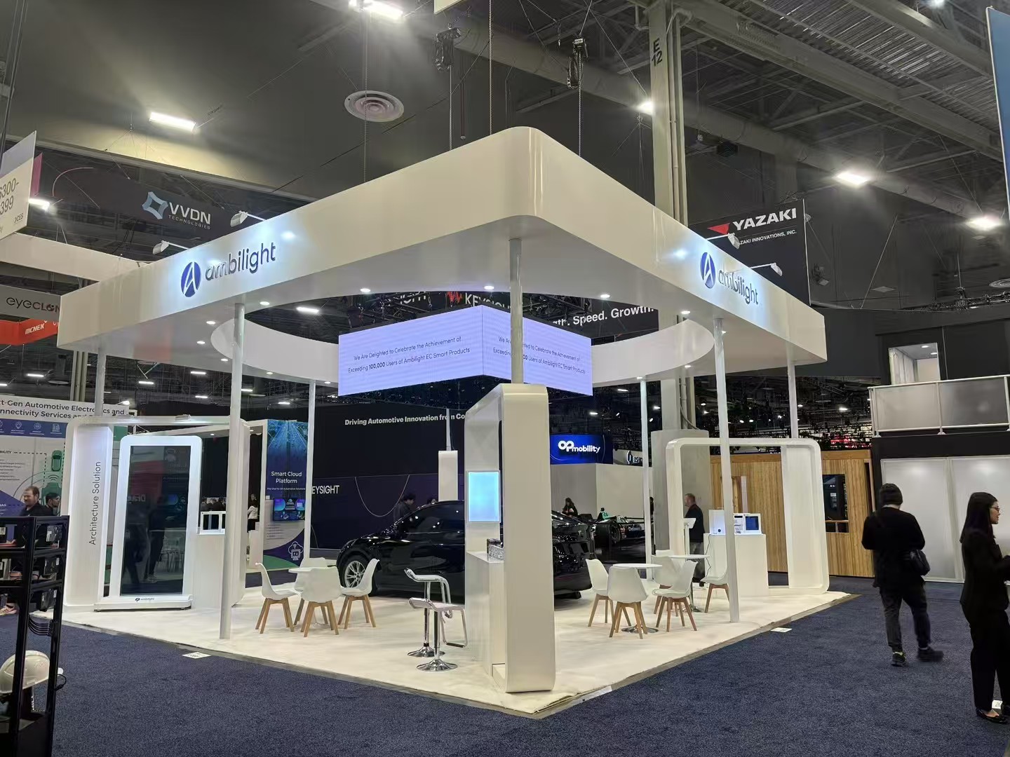 Ambilight stand at CES