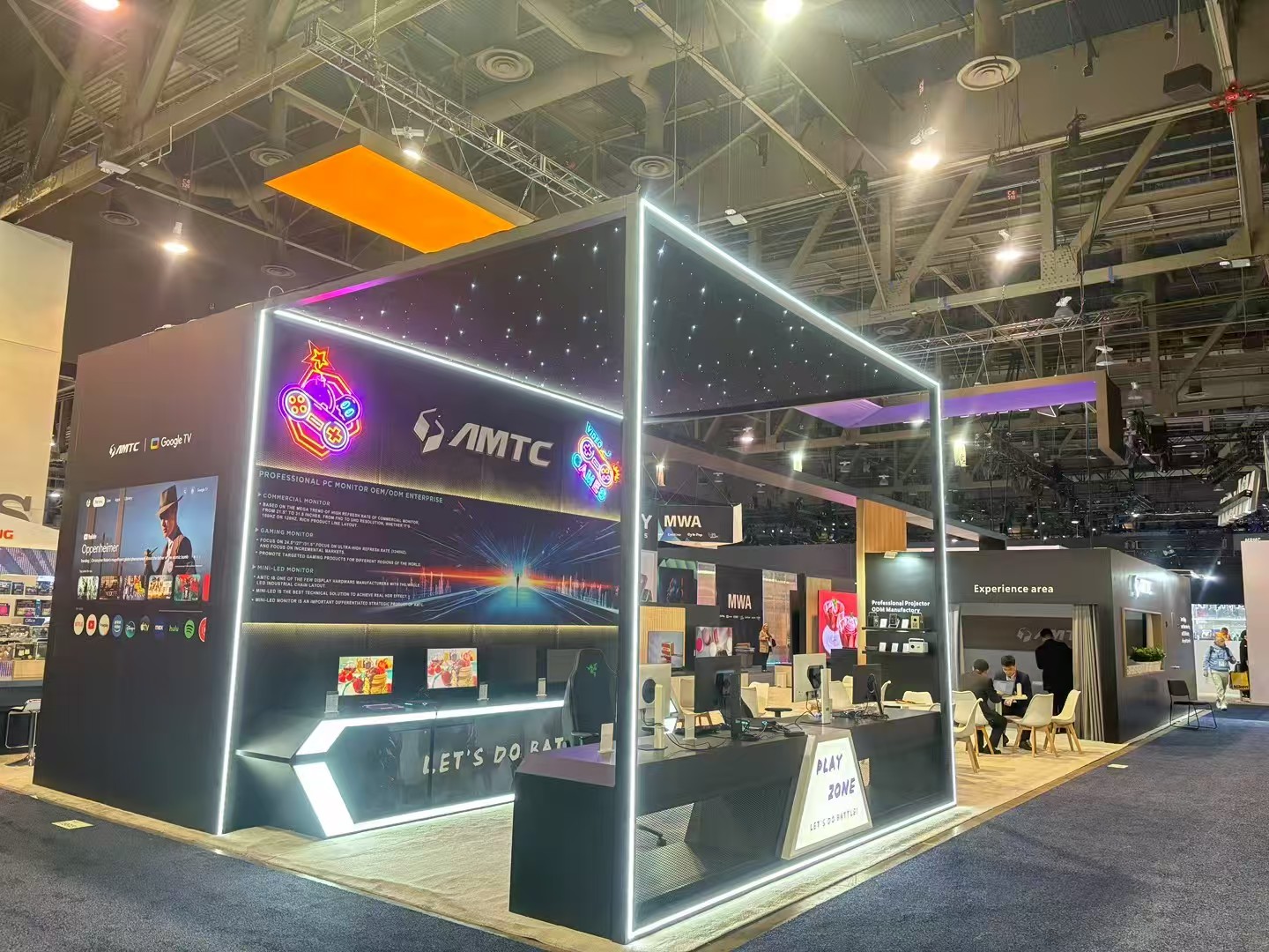 AMTC stand at CES