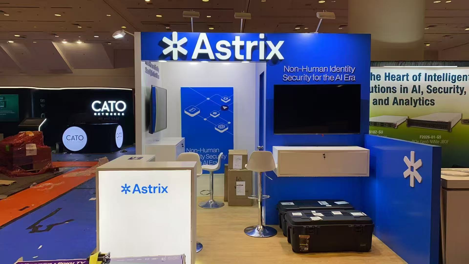 Astrix stand at RSAC