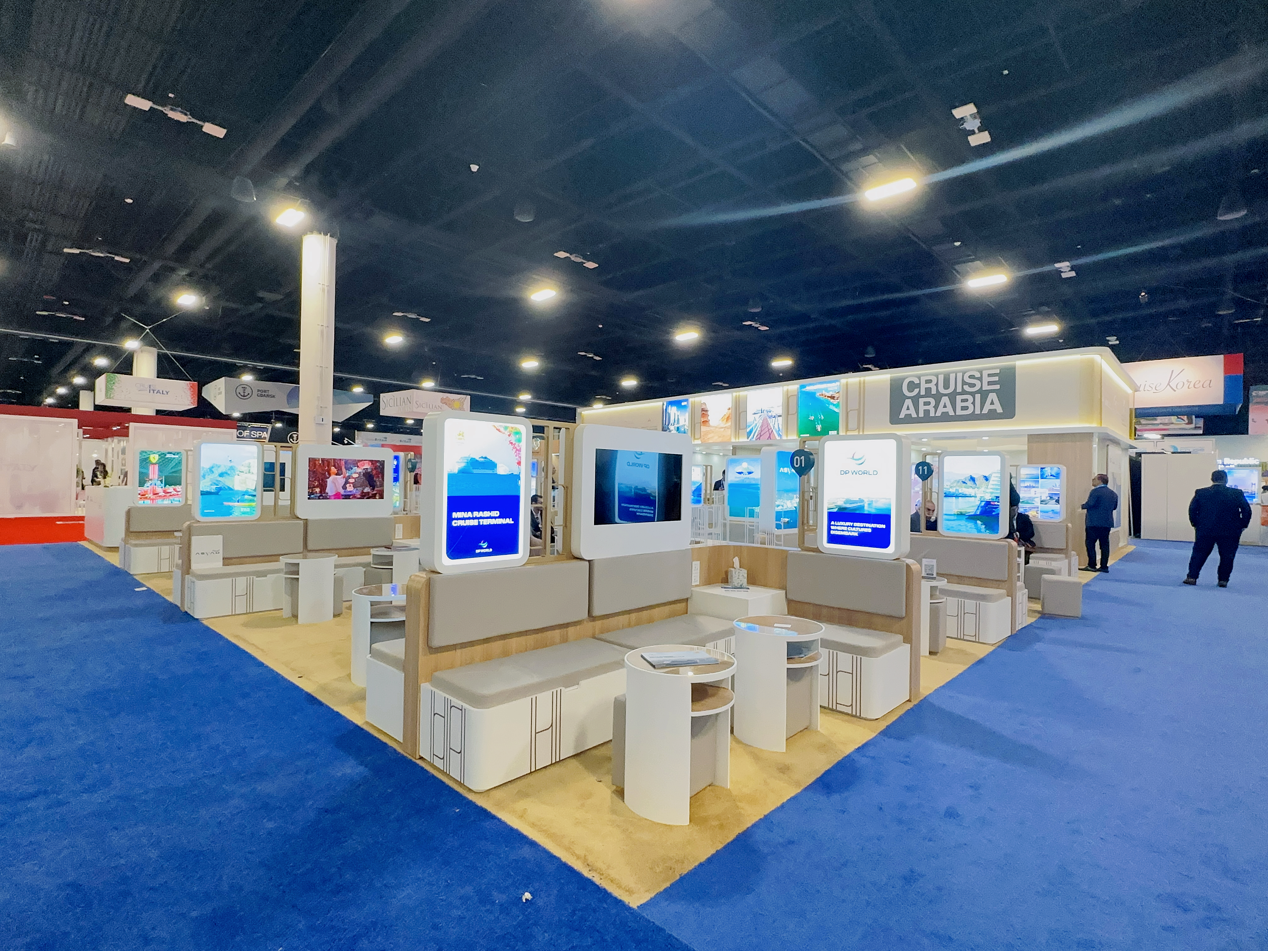 Cruise Arabia stand at Seatrade Cruise