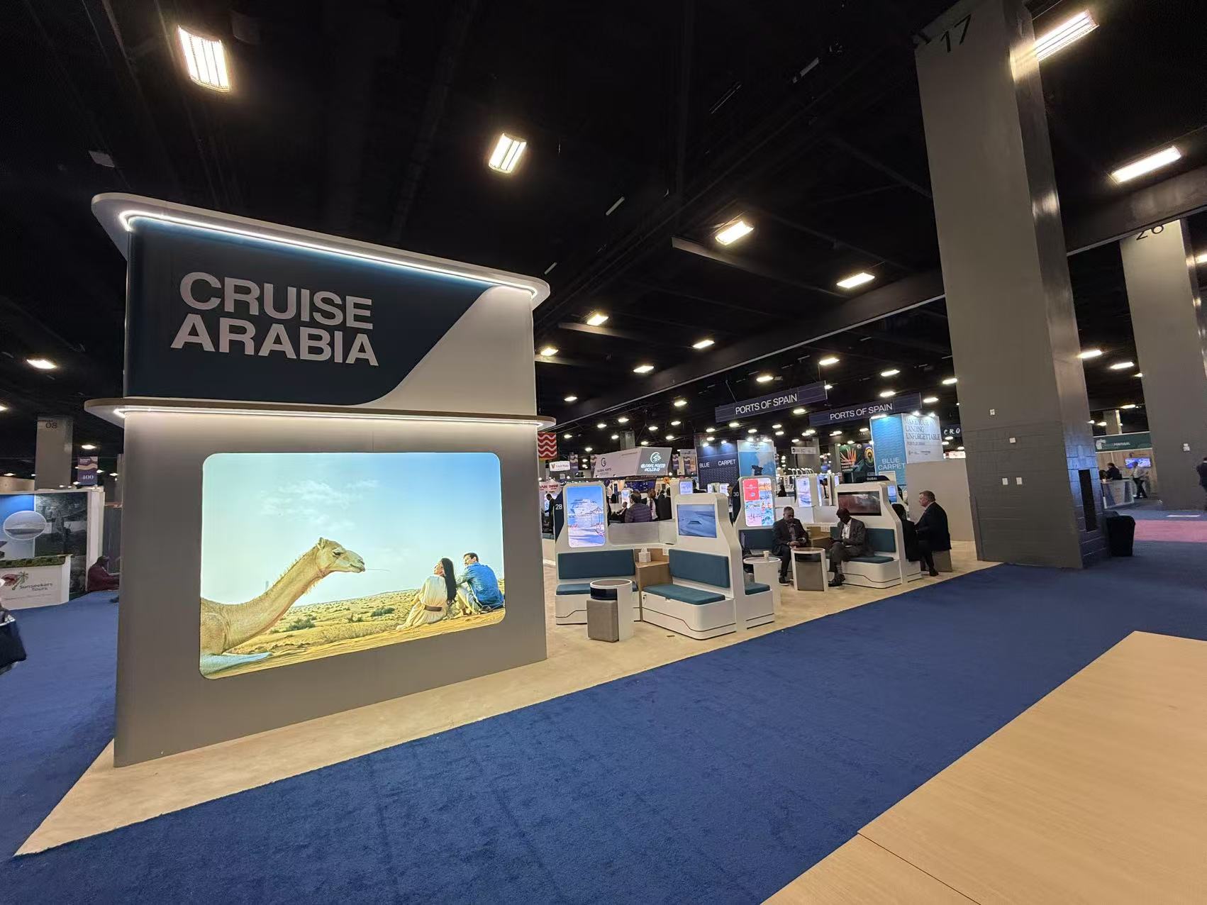 Cruise Arabia stand at Seatrade Cruise