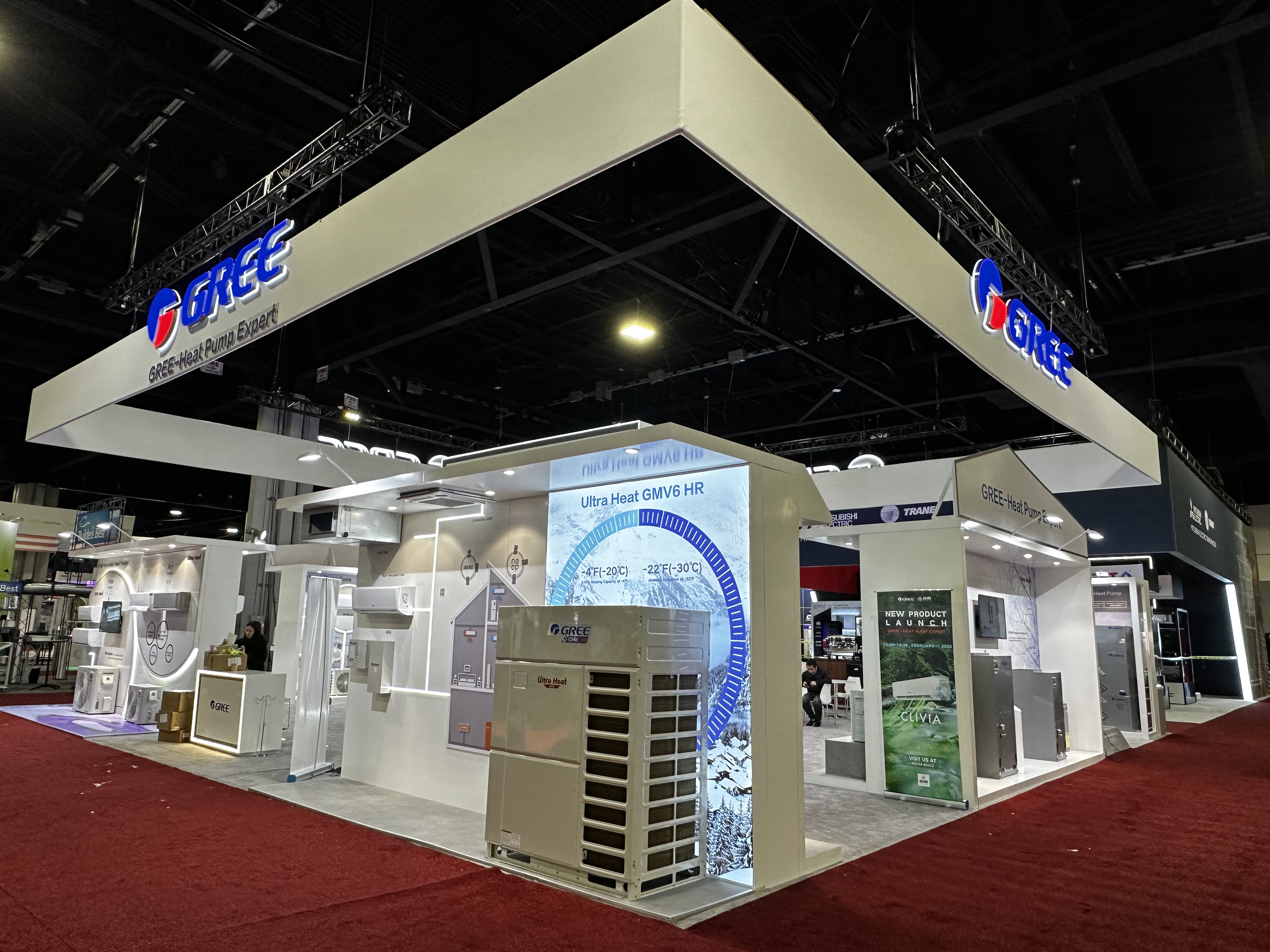 GREE stand at AHR Expo