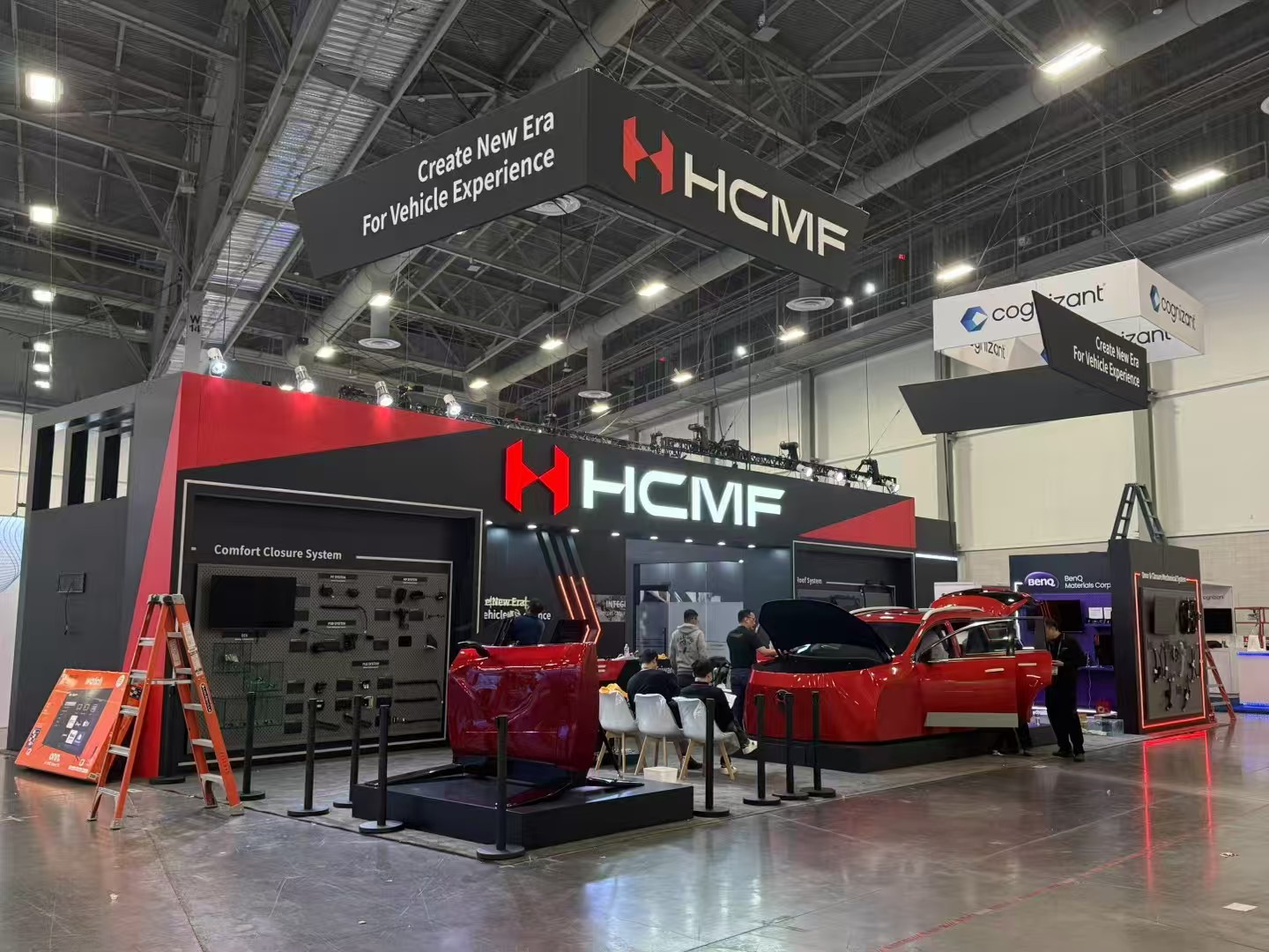 HCMF stand at CES