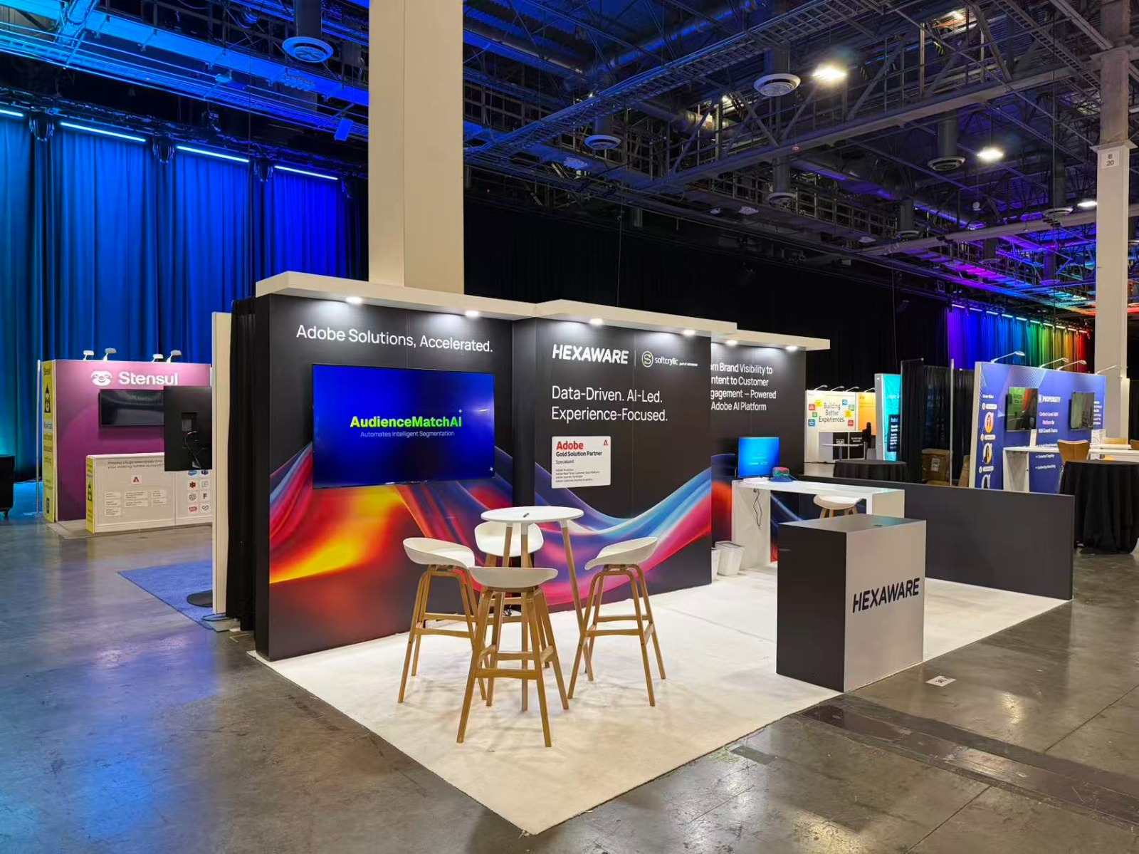 Hexaware stand at Adobe Summit
