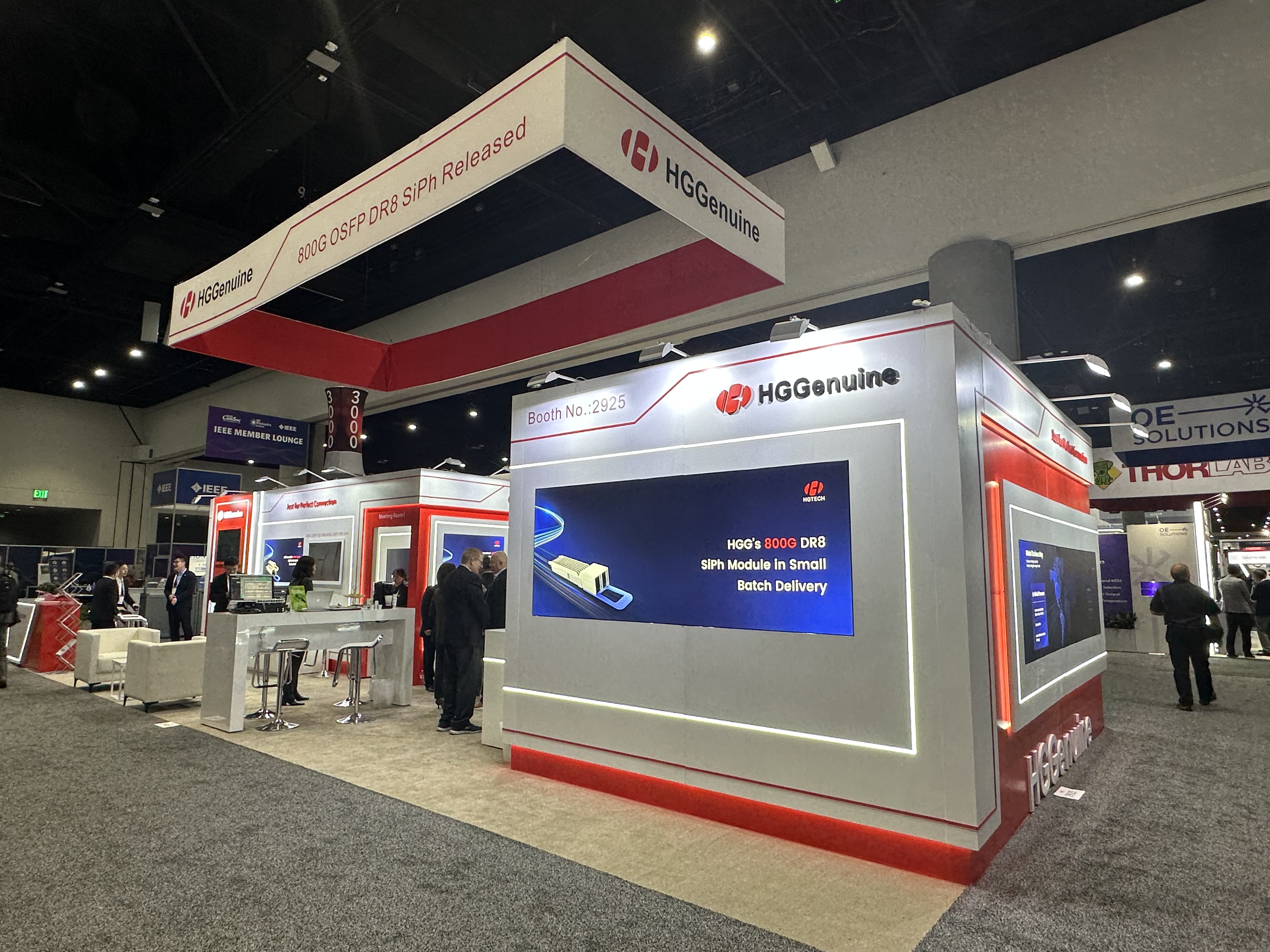 HGGenuine stand at OFC