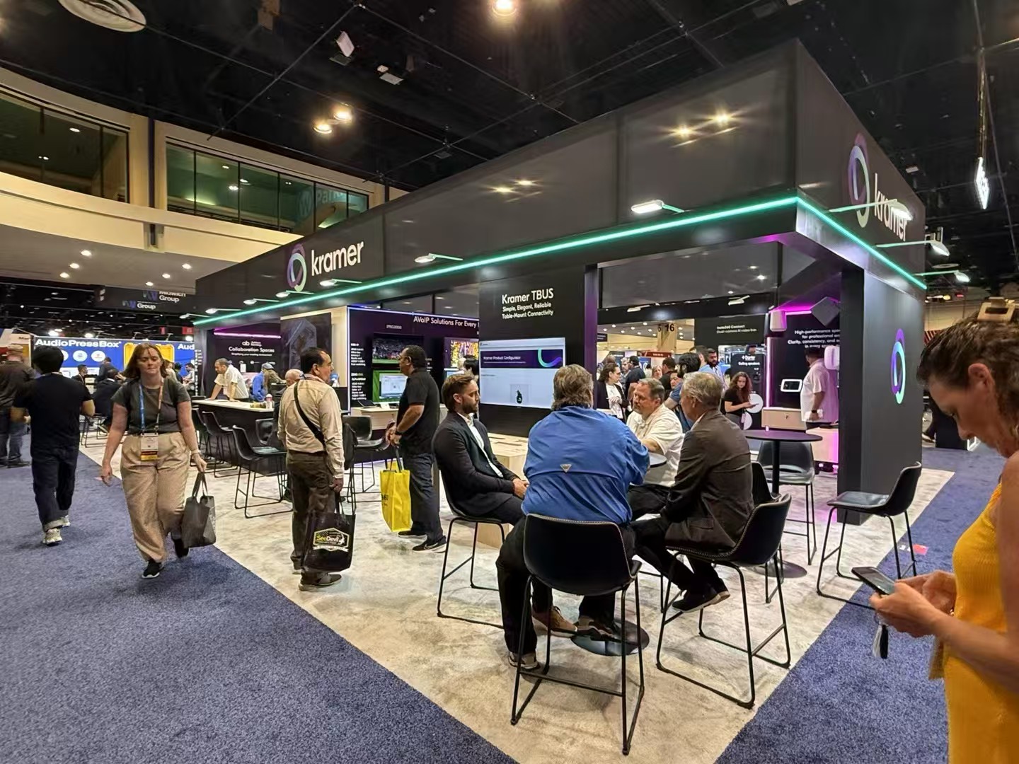 Kramer stand at InfoComm