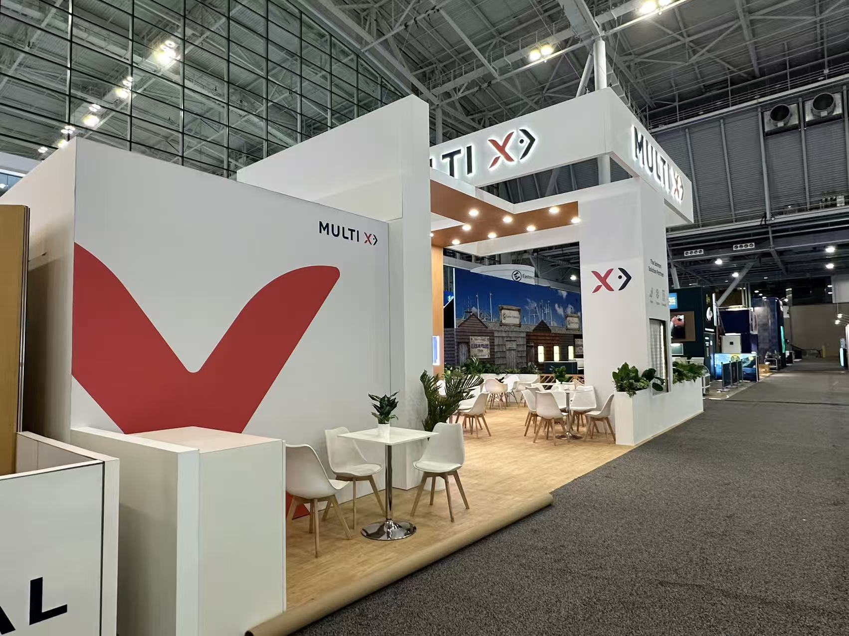 Multi X stand at Seafood Expo