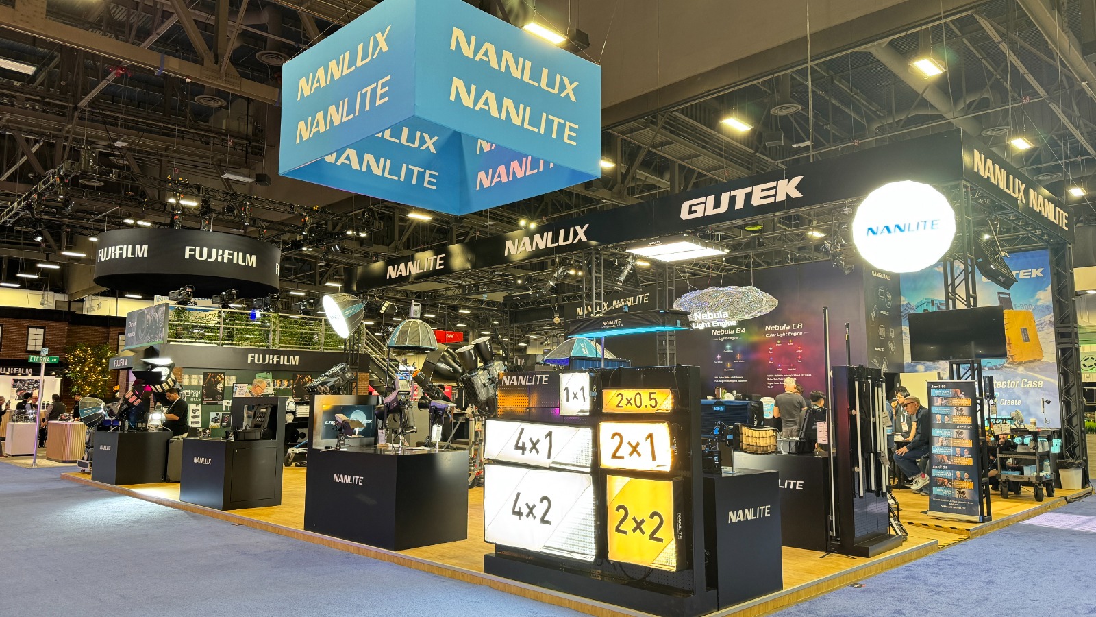 Nanlux · Nanlite stand at NAB Show