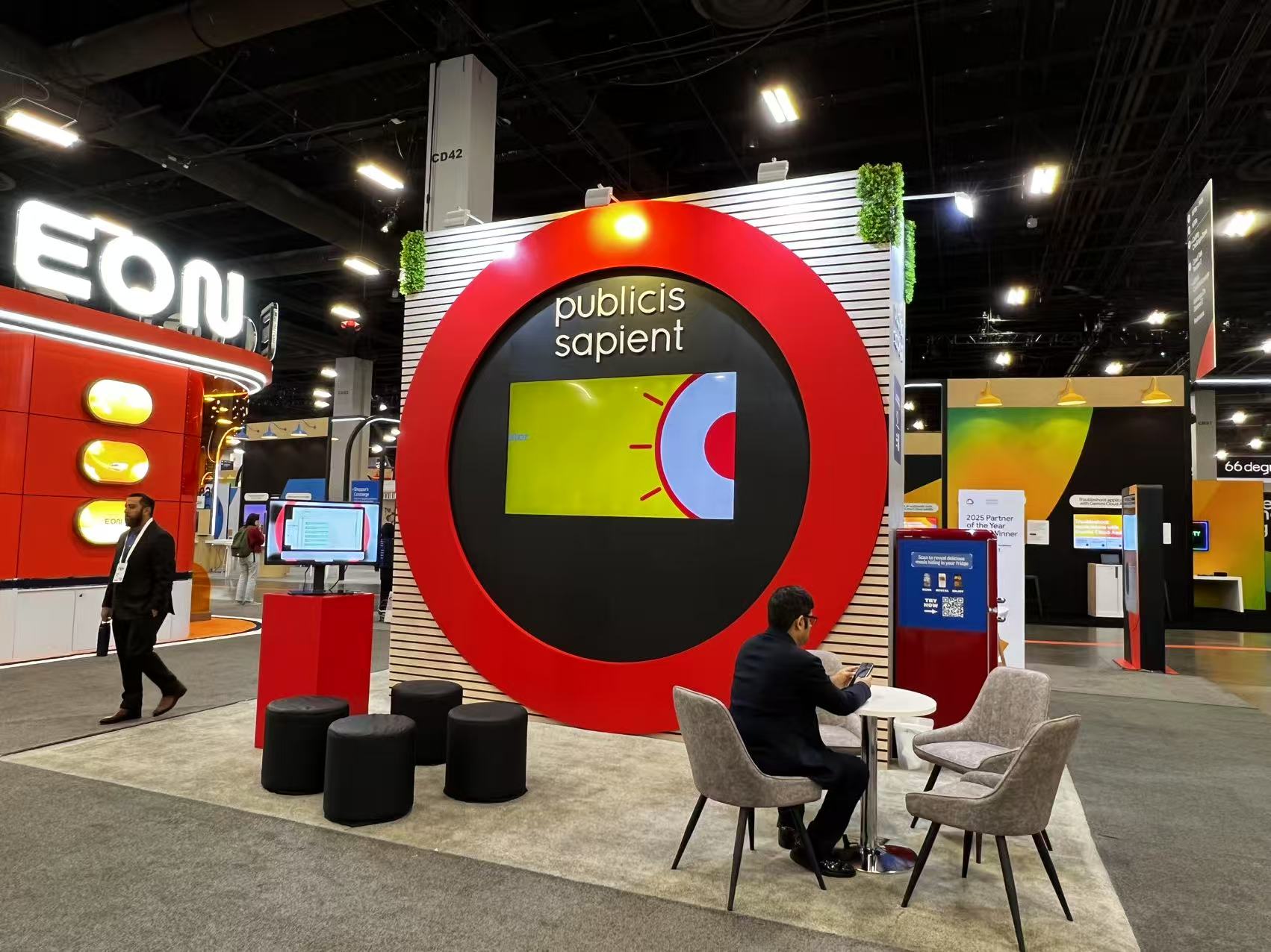 Publicis Sapient stand at Google Cloud Next