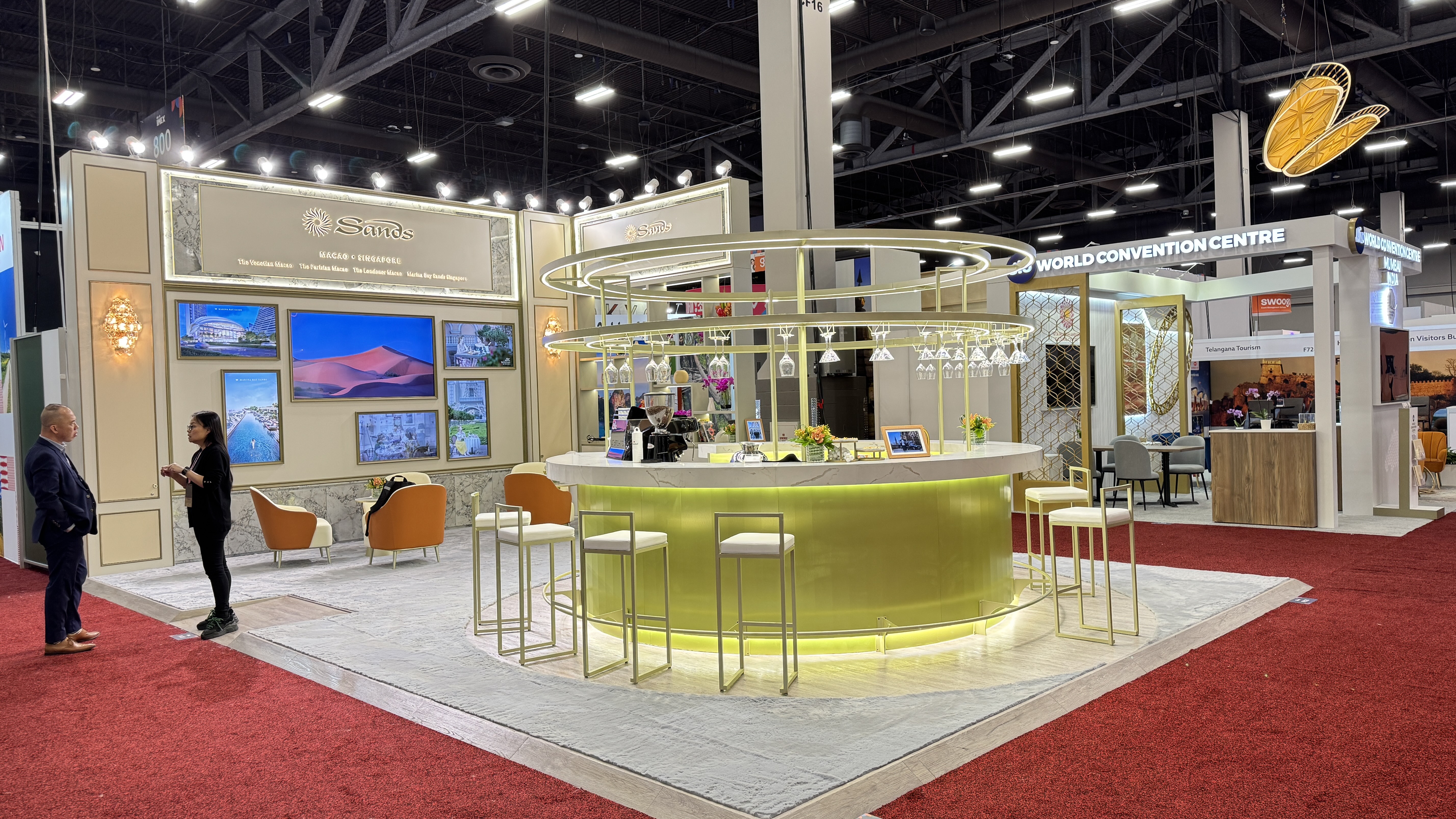 Sands stand at IMEX America