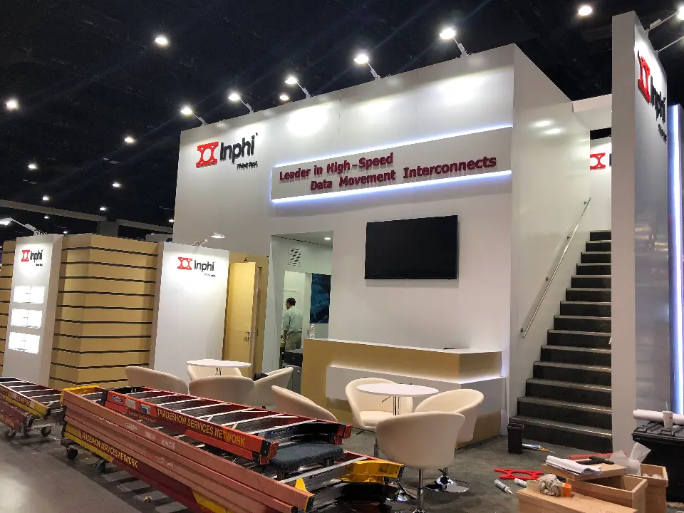 Trade Show Double Deck booth