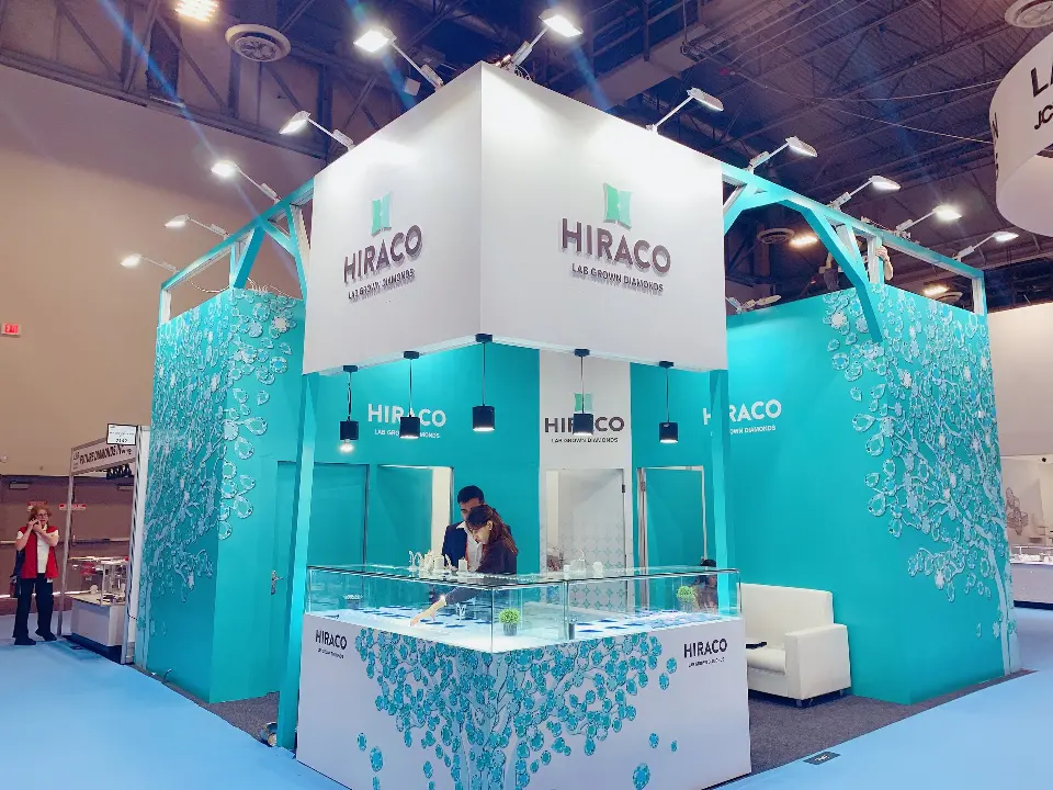 Staff at a showcase under the arches and HIRACO header
